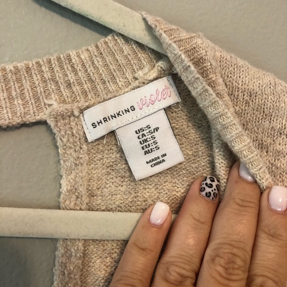 Open Back Sweater - Picture 3 of 5